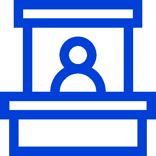 Solid blue square with no visible objects or details.